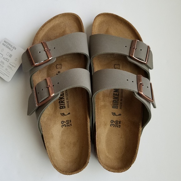 Birkenstock Arizona Stone Gray Sandals 39 - Picture 2 of 6